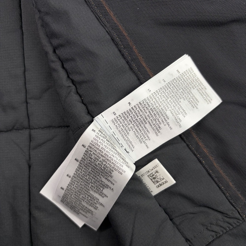 Adidas Terrex Primaloft Jacket Mens Size XL Orange Light Puffer Coat - Picture 11 of 12